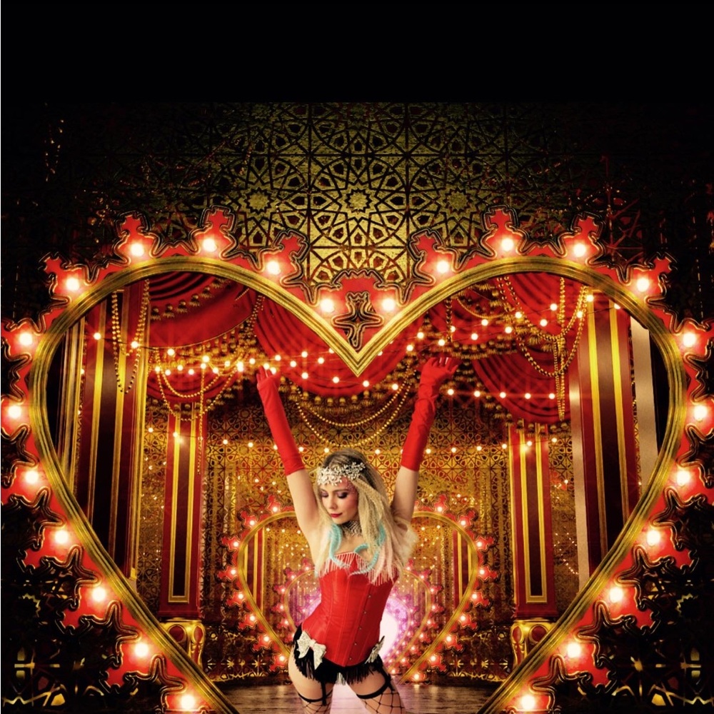 Christina Aguilera costume moulin rouge